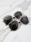 BRIDE - GROOM GLASSES ( HAND MADE )