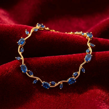 Tulip Bracelet Blue color