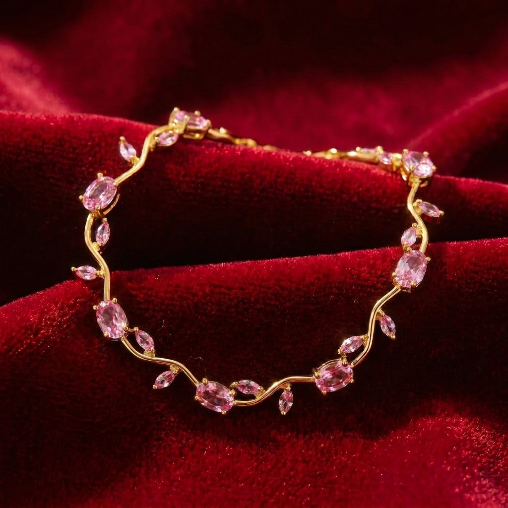 Tulip Bracelet Pink color