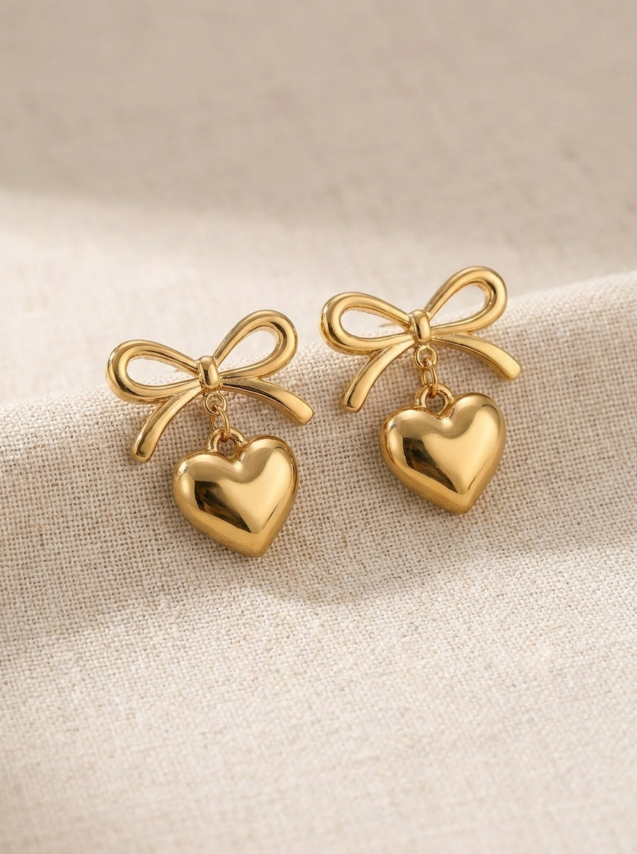 Bow earings