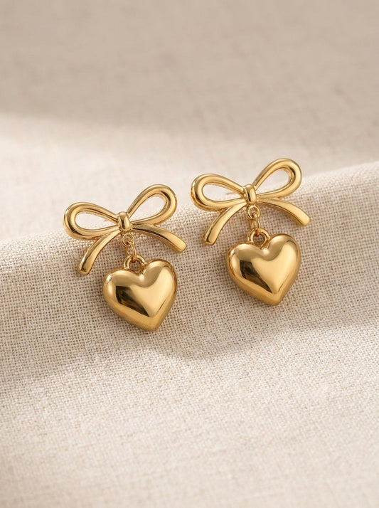 Bow earings