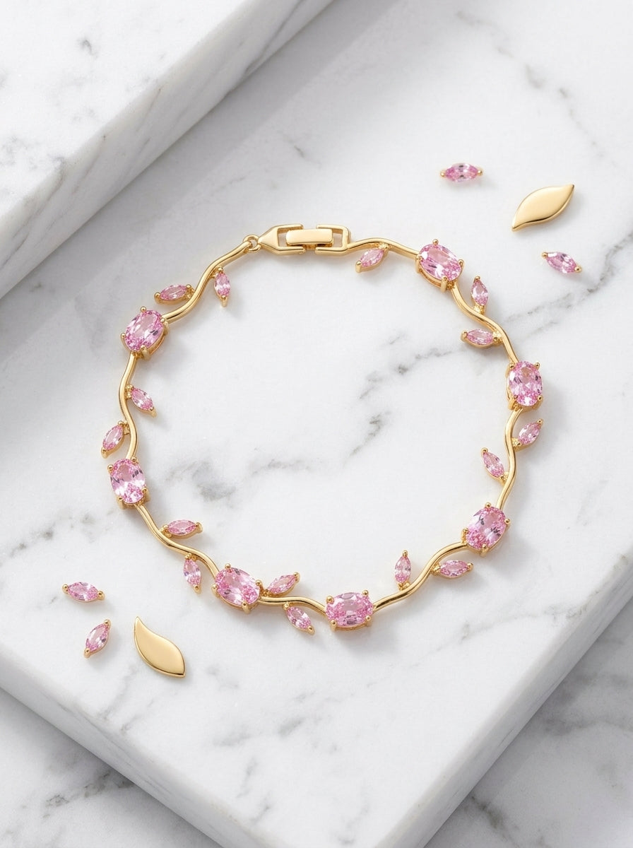 Tulip bracelete Pink