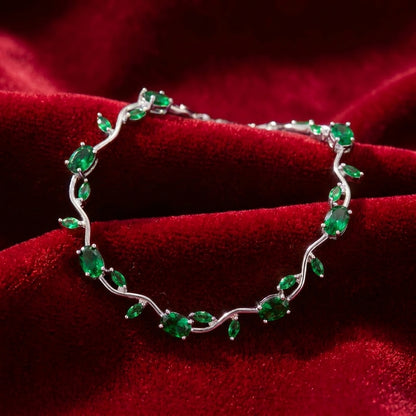 Tulip Bracelet Green color
