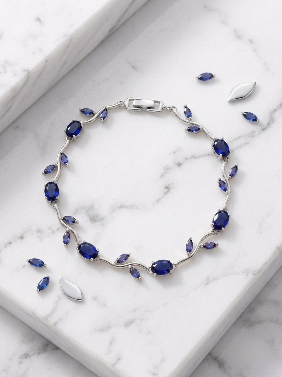 Tulip bracelete Blue