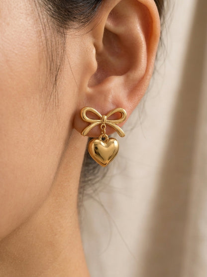 Bow earings