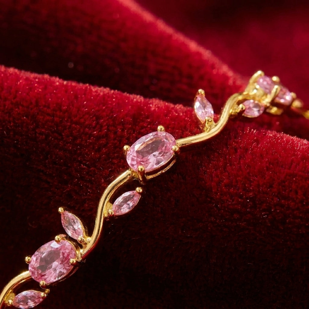 Tulip Bracelet Pink color