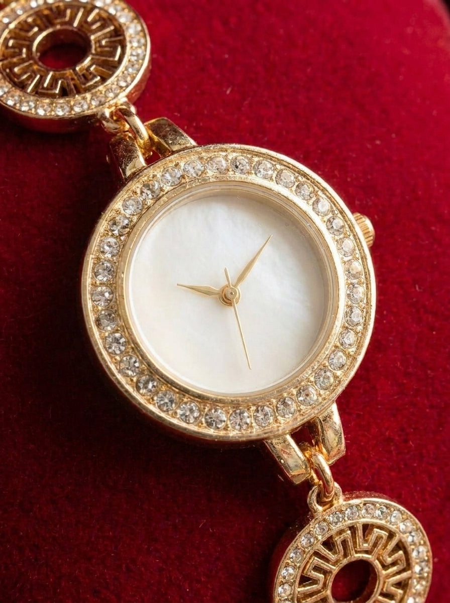 Crystal Bracelet Watch