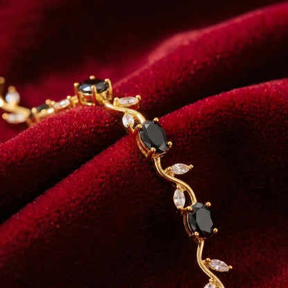 Tulip Bracelet Black color