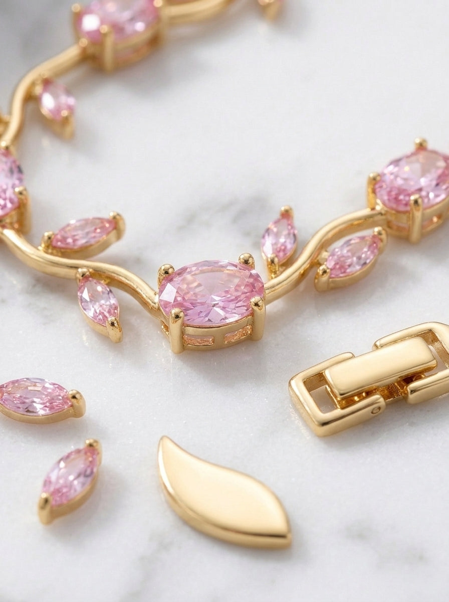 Tulip bracelete Pink