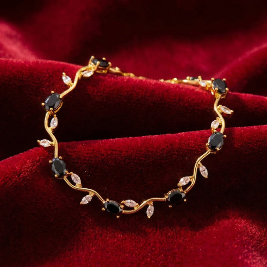 Tulip Bracelet Black color